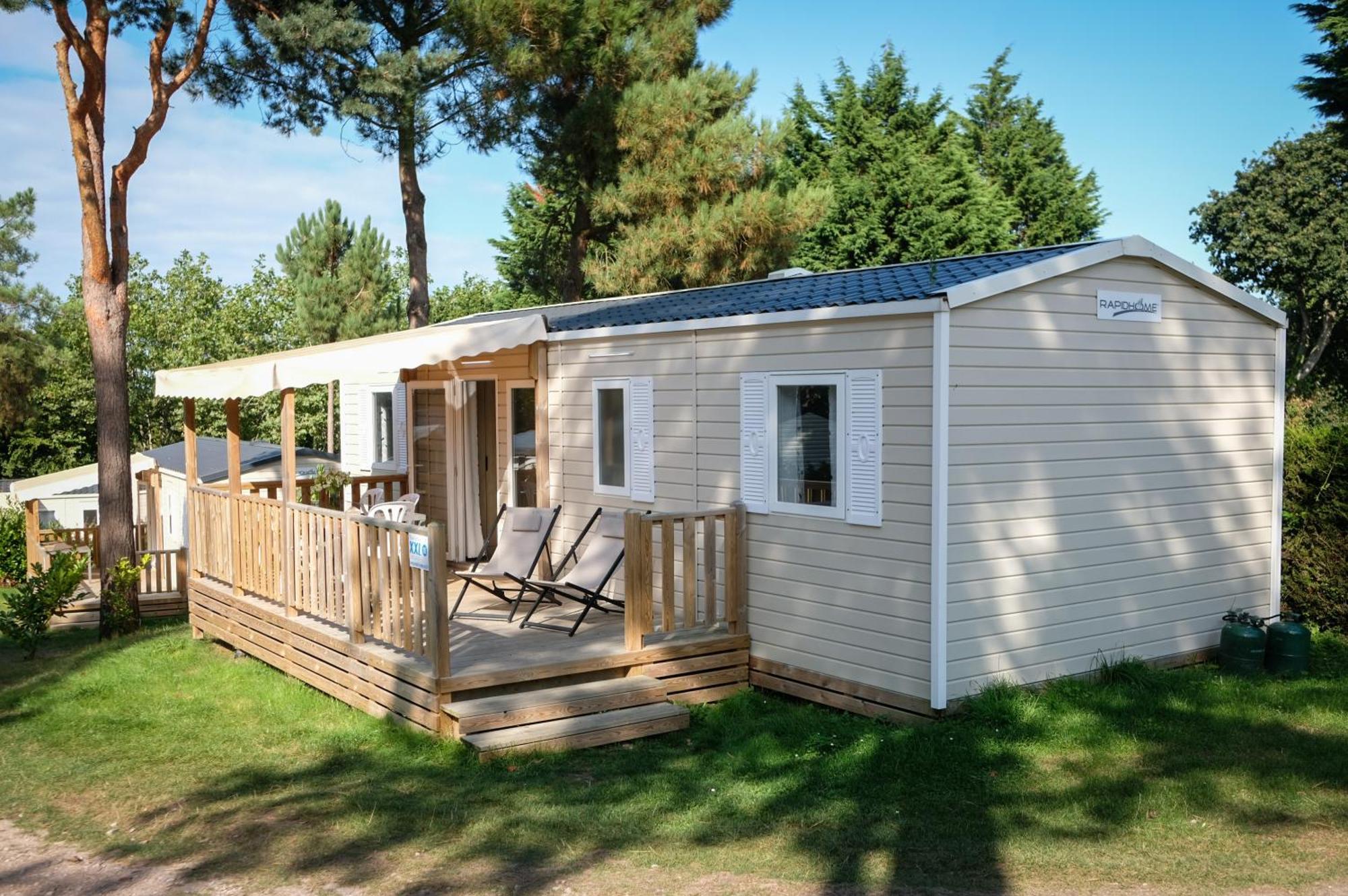 מילאו Mobil Home Xxl 4 Chambres - Camping Le Viaduc מראה חיצוני תמונה